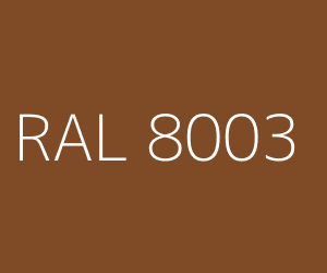 RAL 8003
